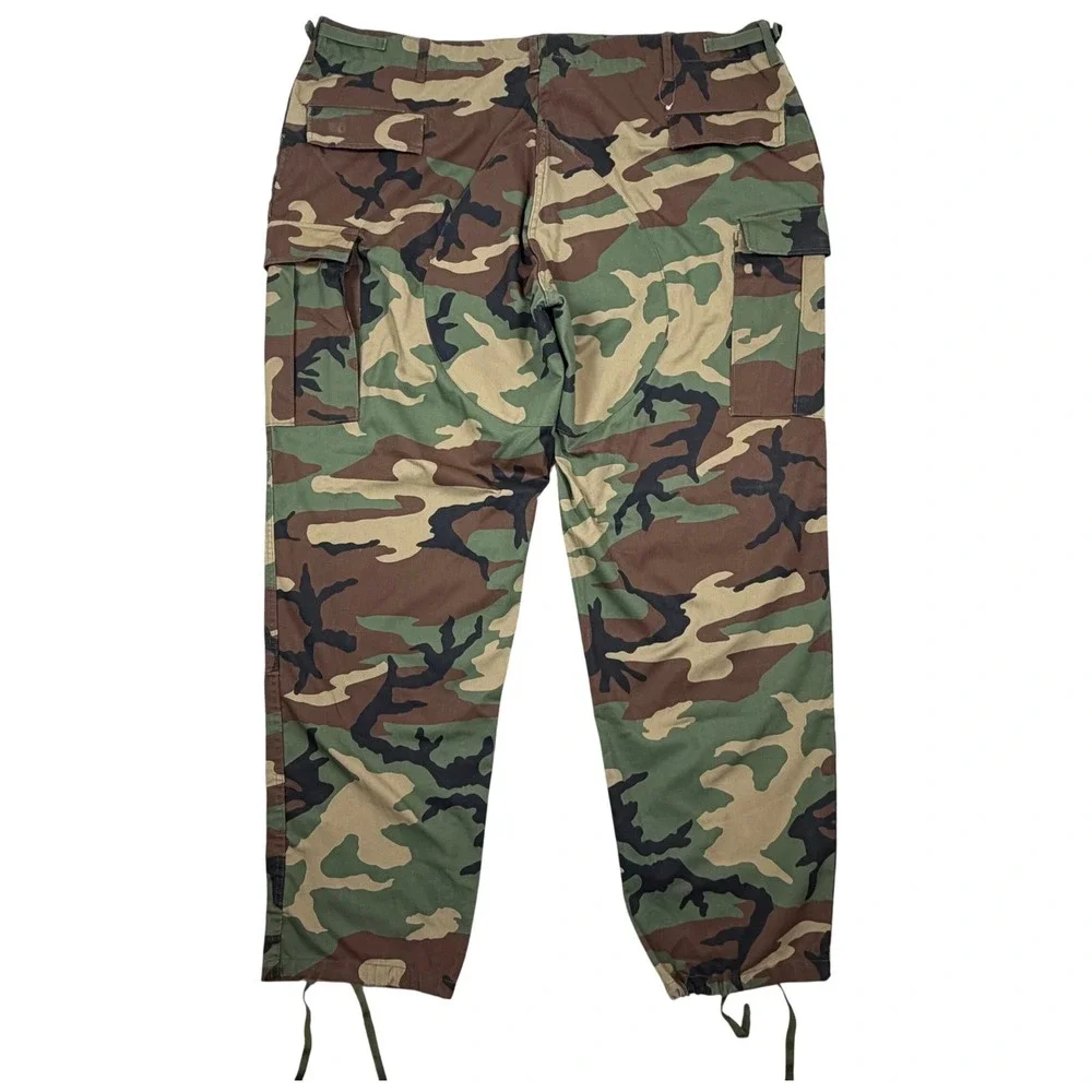 Propper BDU Tactical Cargo Pants Mens 3XL Long Woodland Camo Twill EUC